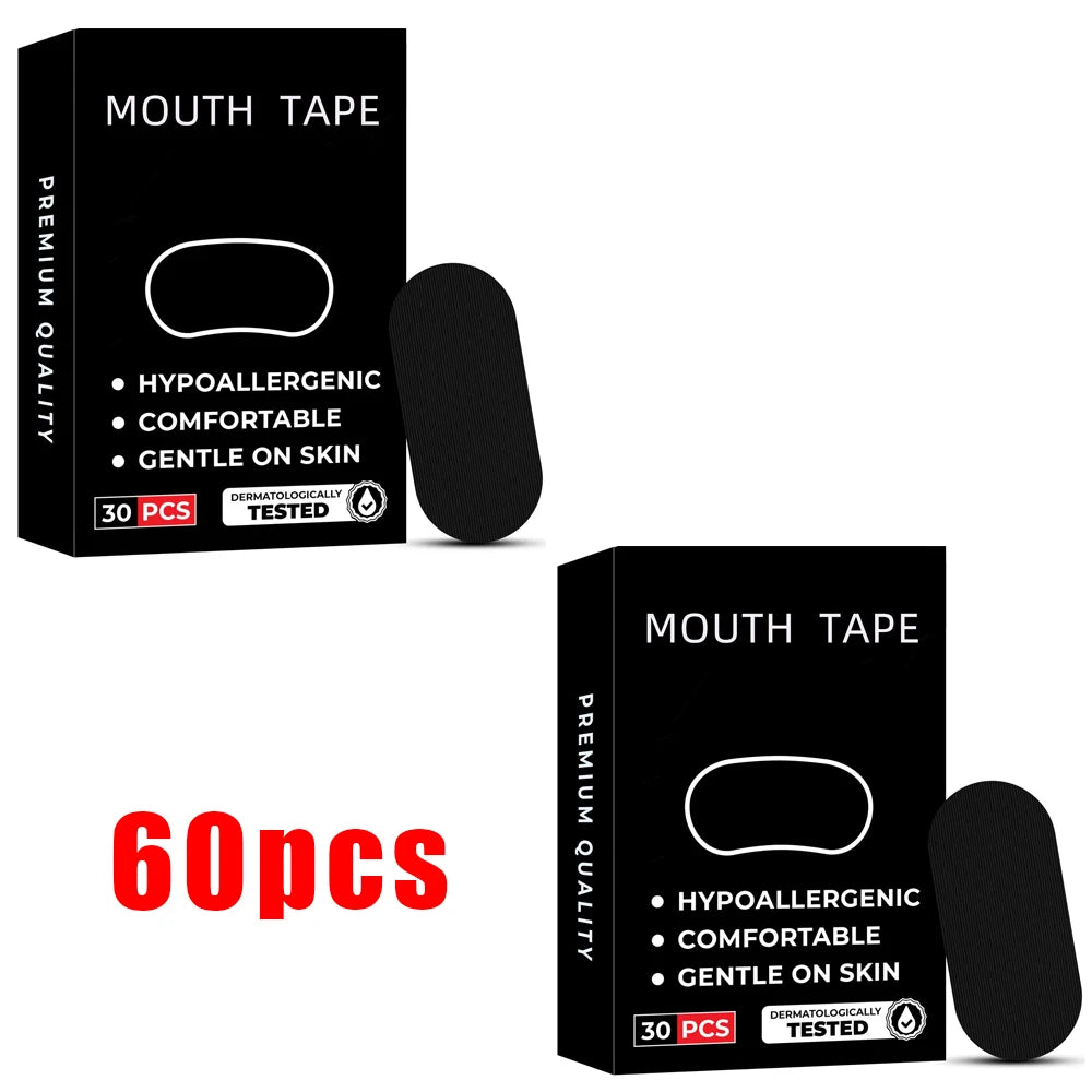 Premium Nasal Breathing Strips – Better Sleep & Comfortable Breathing (30/60/90 Pack)