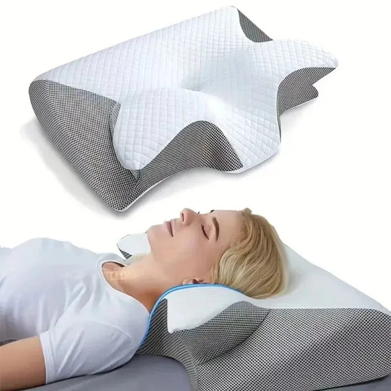 Orthopedic Memory Foam Pillow for Better Sleep