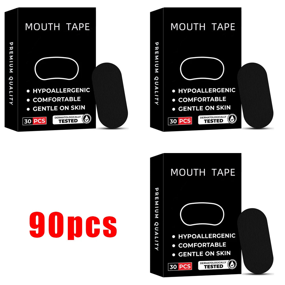 Premium Nasal Breathing Strips – Better Sleep & Comfortable Breathing (30/60/90 Pack)